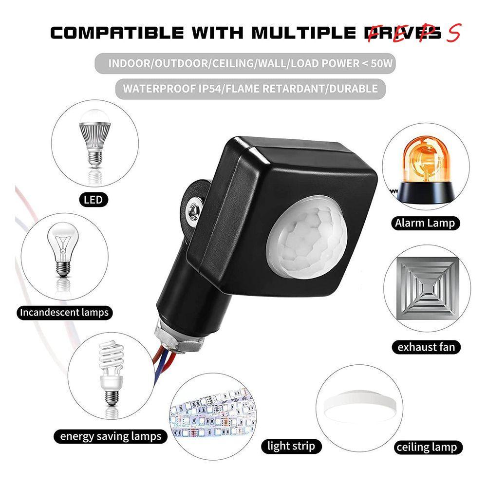 FEPS PIR Motion Sensor Switch Motion Sensor 12V DC Sensor Switch