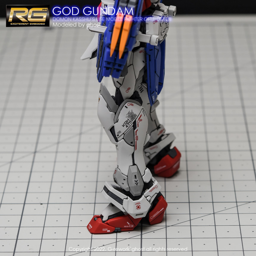 YAN GHOST FAT CAT RG 1/100 GOD Water Slide Decal (ไม่รวมชุด) YANMG077 ราคา ถูกที่สุด ดีลบีเคเค แกลเลอรีภาพที่ 5