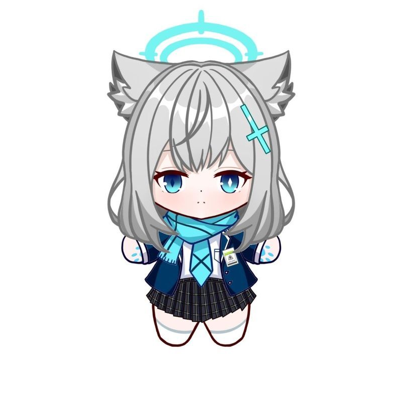 【พร้อมส่ง】blue archive plush doll plushie figure ตุ๊กตา มังงะ หมอน กระเป๋า hoshino Sunaookami Shirok