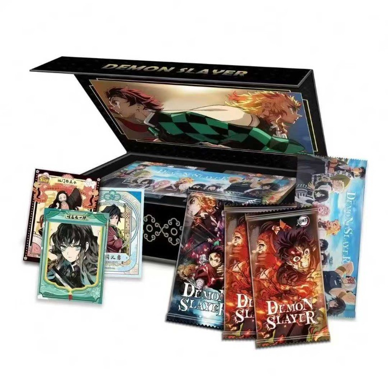 #Support Redemption# Demon Slayer Unlimited Bond การ์ดคอลเลกชันสินค้าอนิเมะระเบิดแรก