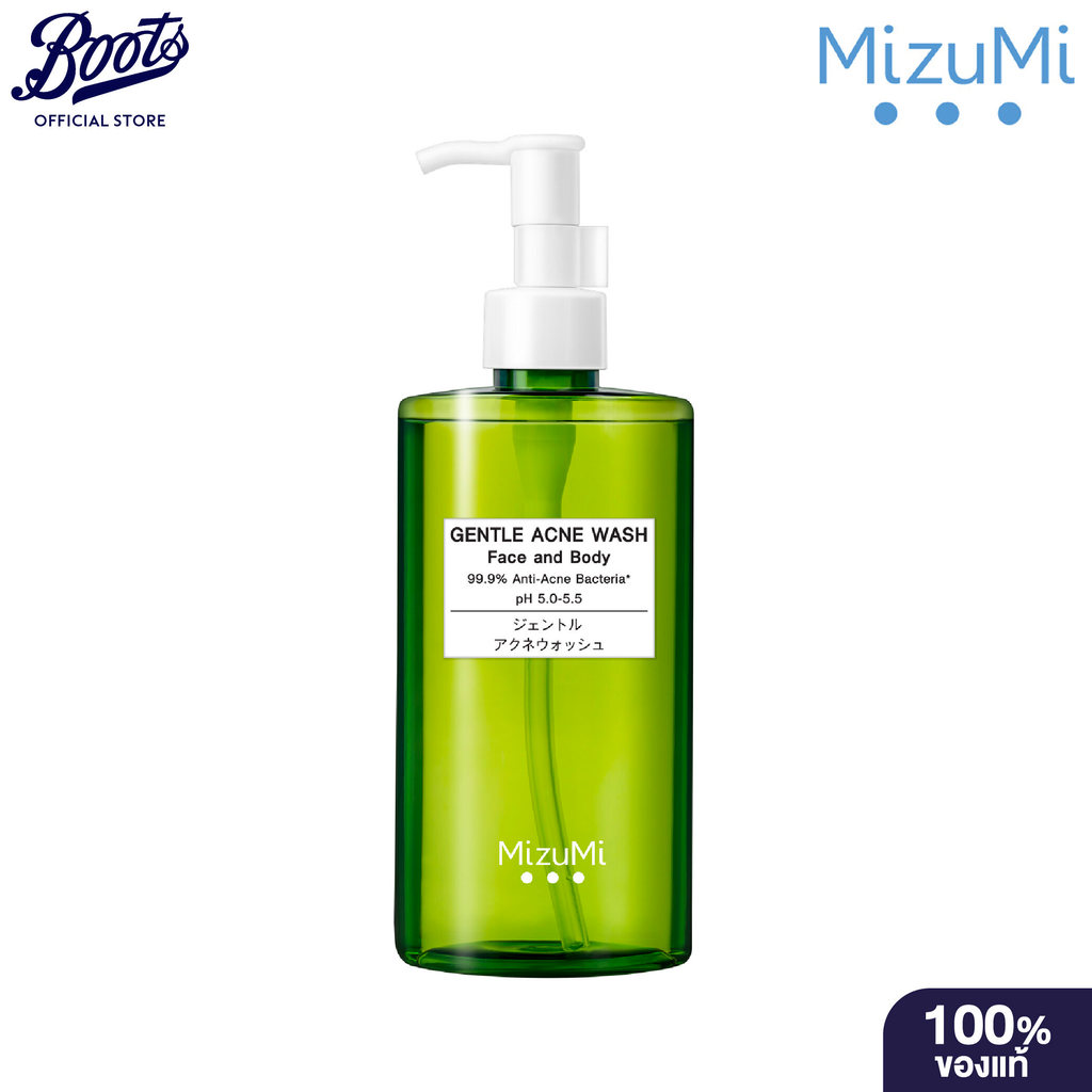 MizuMi Gentle Acne Wash 200 ml มิซึมิ เจนเทิล แอคเน่ วอช 200 มล.