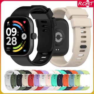 สายรัดซิลิโคนกีฬาสำหรับ for Redmi Watch 6 5 4 สายรัดข้อมือยางนุ่มเข็มขัดสำหรับ for Mi Band 8 Pro / Mi Band 10 9 Pro