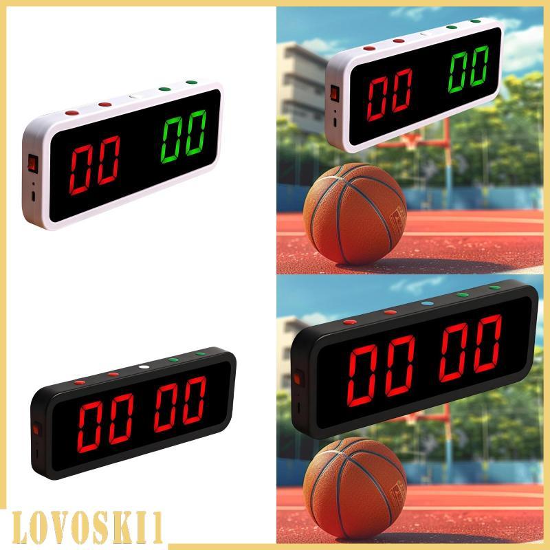 [Lovoski1] Scoreboard อิเล็กทรอนิกส์ชาร์จอเนกประสงค์ Professional แบบพกพา Score Keeper น้ําหนักเบา D