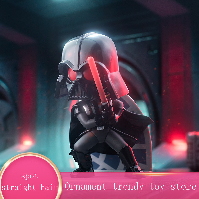100% POPMART POPMART Star Wars Series รูป Mystery Box Childlike อินเทรนด์แฟชั่นของขวัญเครื่องประดับ