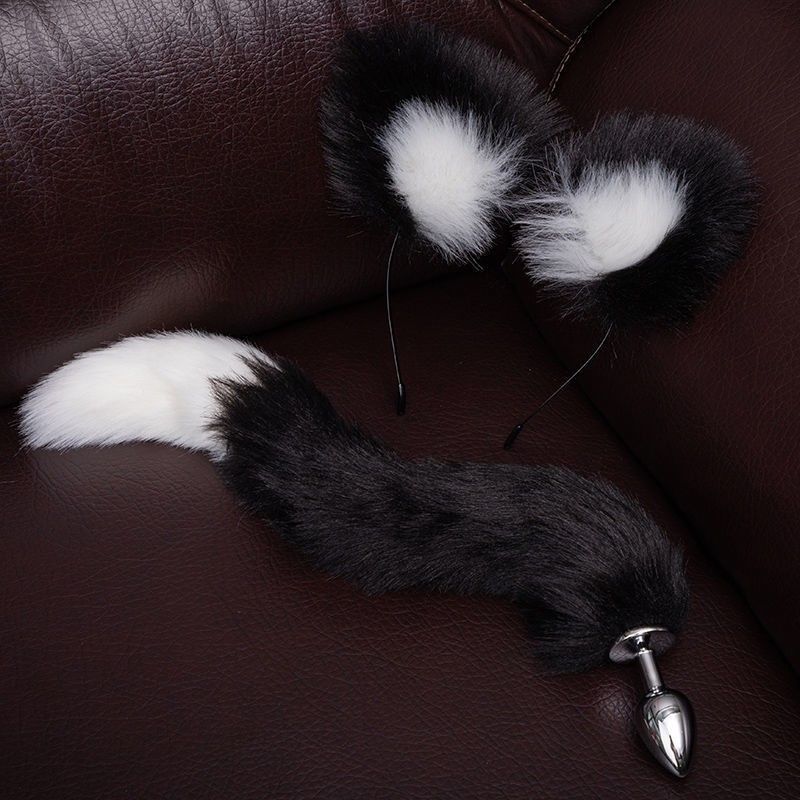 Fox Tail Cat Ears+Headband cos Cross-Dressing Cute Collection