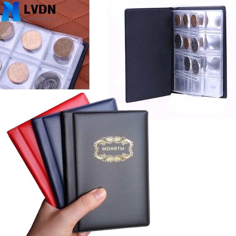 Coin Album 28mm Portable Collection Collector Coin Album Holders Portable