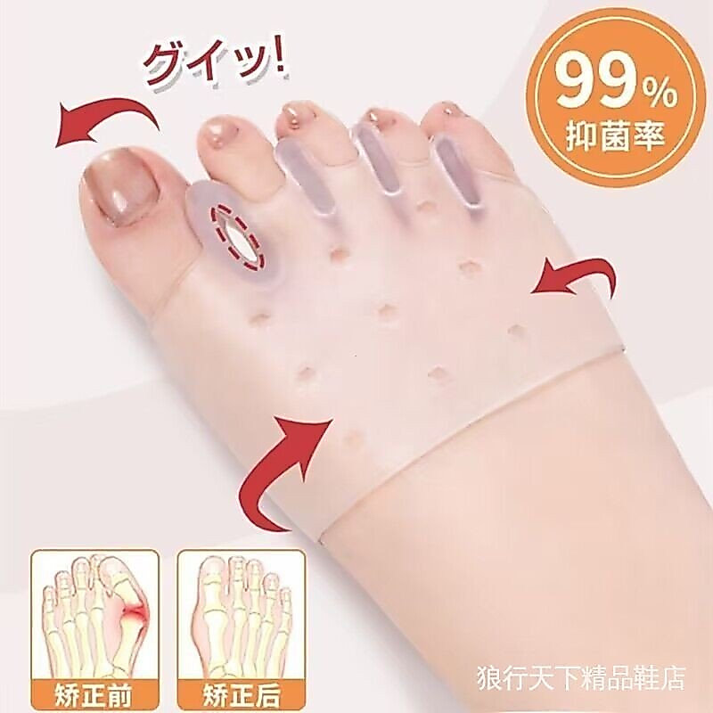 Foot Corector Foot Corrector [4167 คนสรรเสริญ] Toe Corrector ซิลิโคน Thumb Valgus Corrector Hammer T