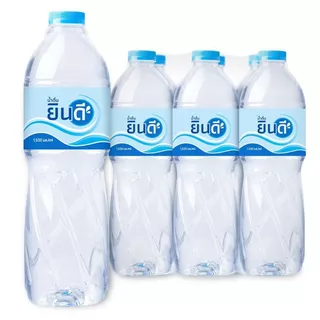 ยินดีน้ำดื่ม 1500มล. แพค 6 Yindee Drinking Water 1500ml. Pack 6 [หมายเลขบาร์โค้ด 8853474090624 ]