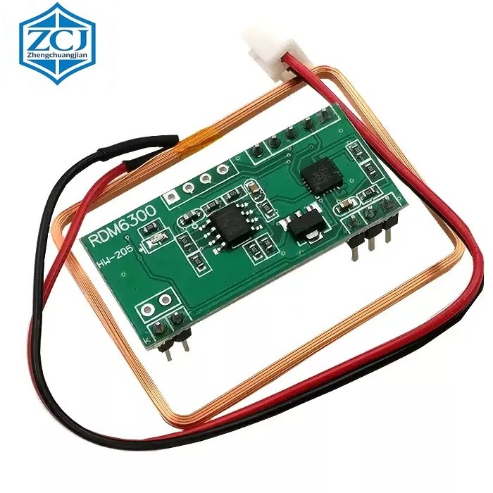 Microcontroller RDM6300 ID Card Reader โมดูล RFID RFID โมดูล UART Serial Output