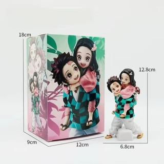 💥 จัดส่งจากประเทศไทย 💥Demon Slayer คอสเพลย์ Tanjiro Nezuko อะนิเมะ Battle รูป COD สต็อกคอสเพลย์ Action Figure ตุ๊กตาของเล่นสําหรับของขวัญเด็กคอลเลกชันเครื่องประดับรถตกแต่งบ้านตกแต่งเค้ก