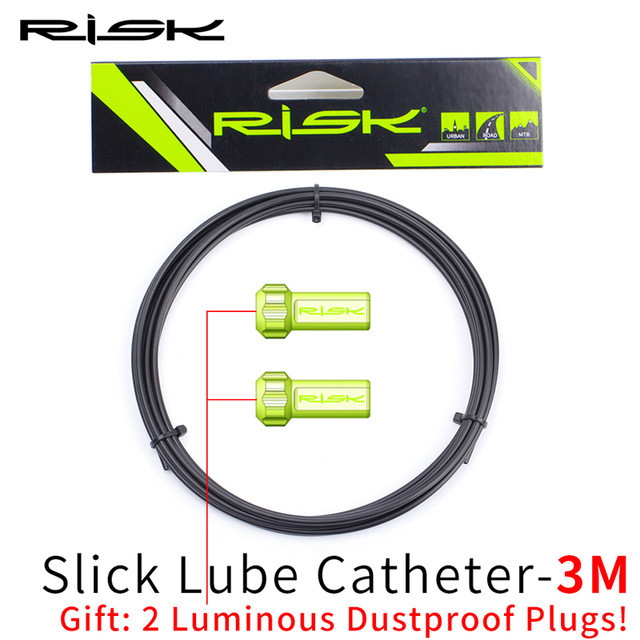 RISK RC107 3M จักรยานเบรค Shift Cable Liner ฝุ่นท่อสําหรับจักรยานเสือภูเขาจักรยานเส้นทางภายใน