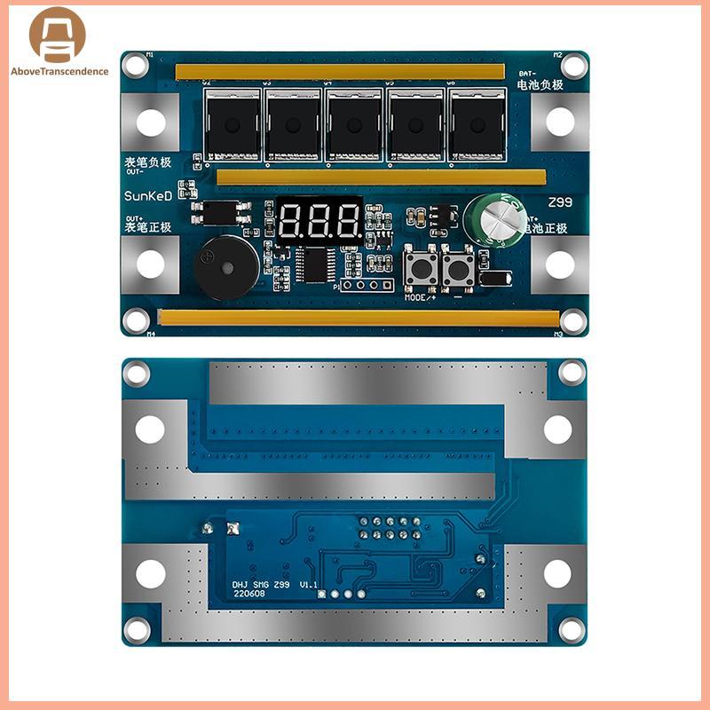 ABOVE Spot เครื่องเชื่อม 12V 18650 Energy Storage Spot เครื่องเชื่อม PCB แผงวงจรแบบพกพาอุปกรณ์บัดกรี DIY ชุด TH