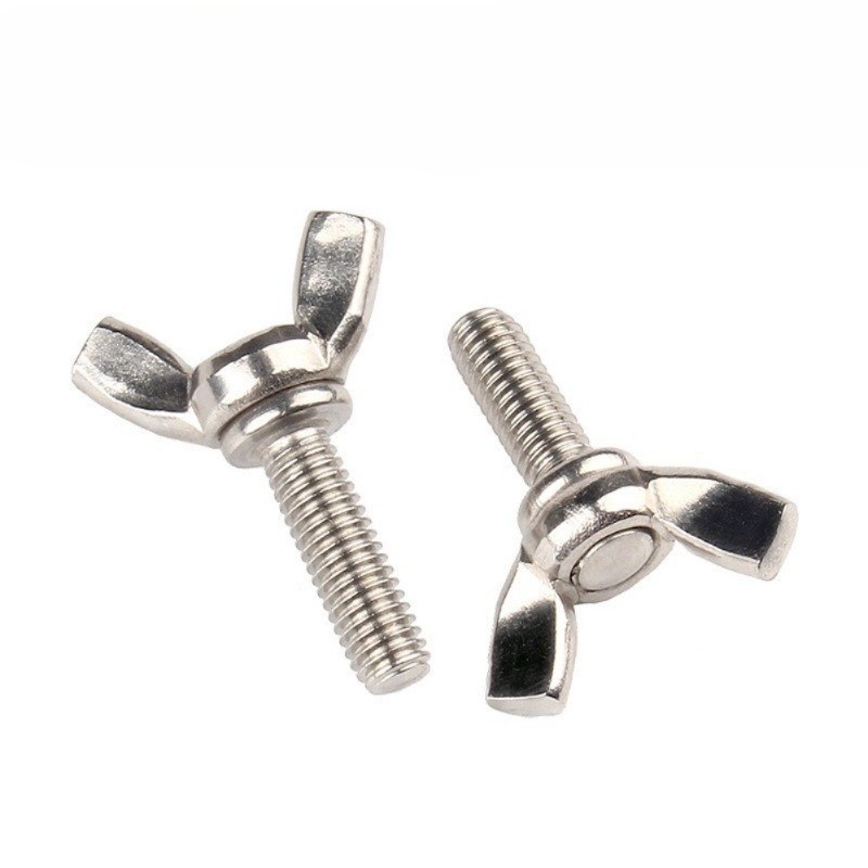 สกรูหางปลา M4-M8 สแตนเลส 316 แข็งแรง กันสนิม (2-5pcs) [ZQ-D1]