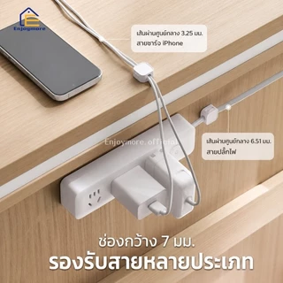 Enjoymore คลิปแม่เหล็ก สําหรับจัดเก็บสายเคเบิ้ล สายชาร์จ USB