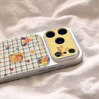 เคสโทรศัพท์การ์ตูนสไตล์น่ารัก เคสไอโฟน17 เหมาะสำหรับ IPhone 15 11 12 17 13 14 16 Pro Max 14 15 16 Plus Air