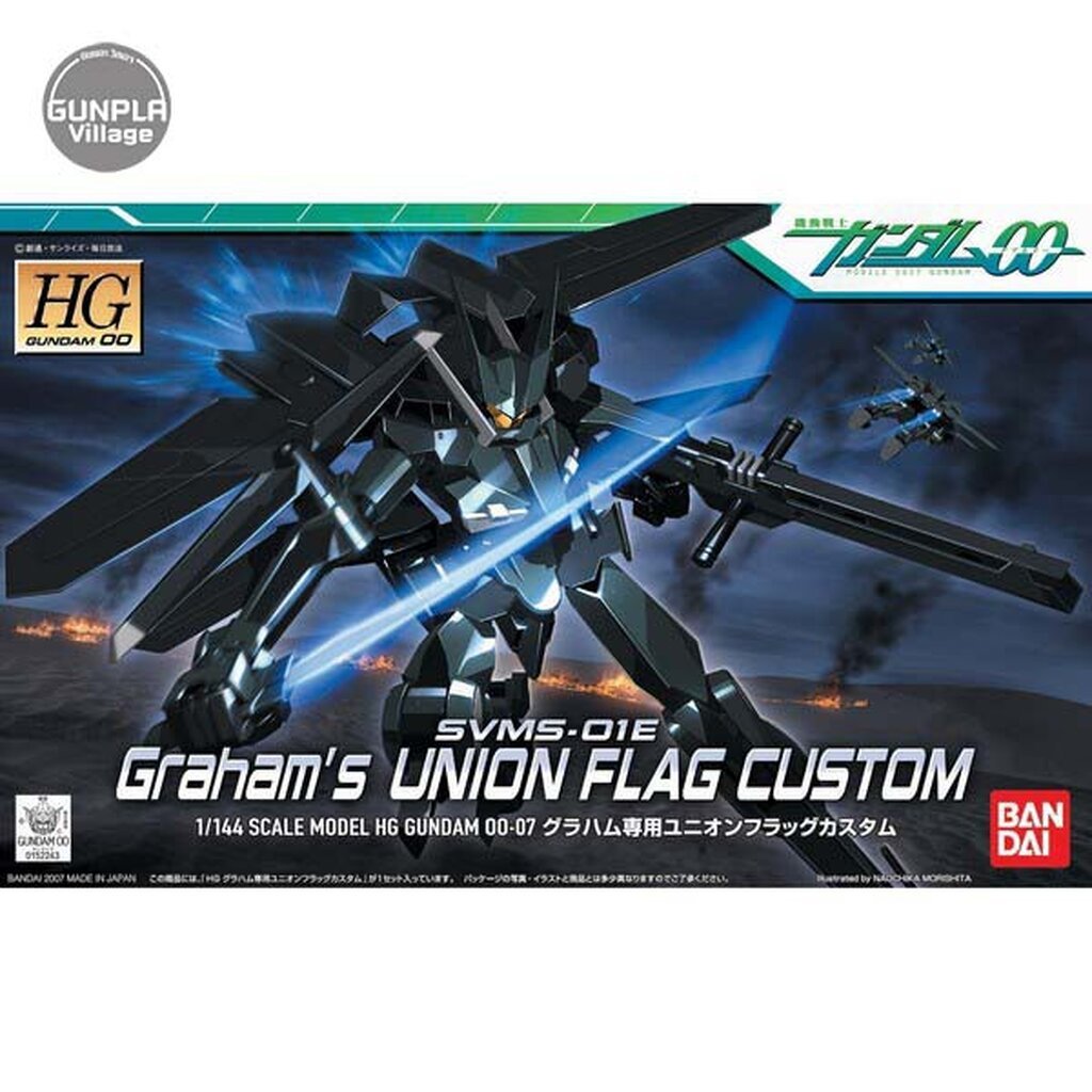 Bandai HG Union Flag (Graham Custom) 4573102606402 4543112522436 (Plastic Model)