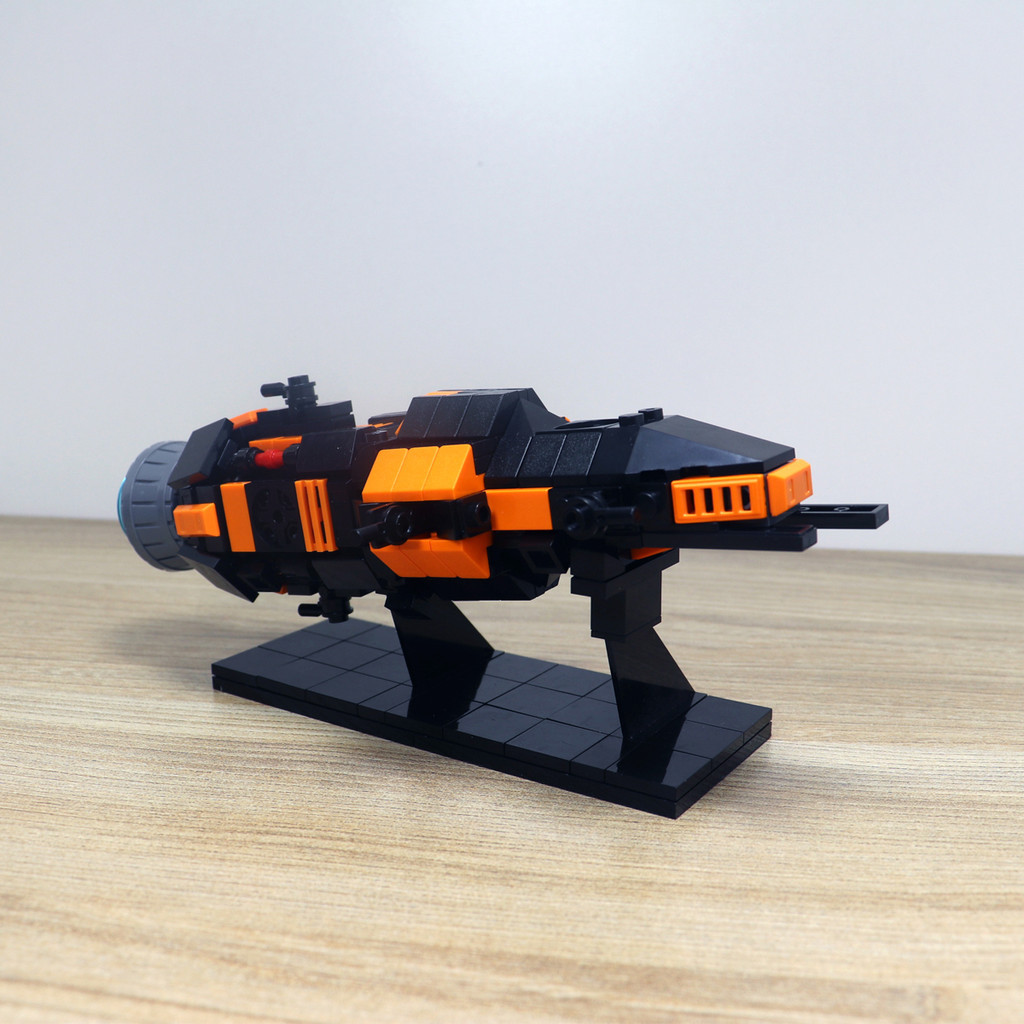 Creator Expanse Rocinante Space Ship Building Blocks ใช้งานร่วมกับ "Lego" ของเล่นสําหรับเด็ก