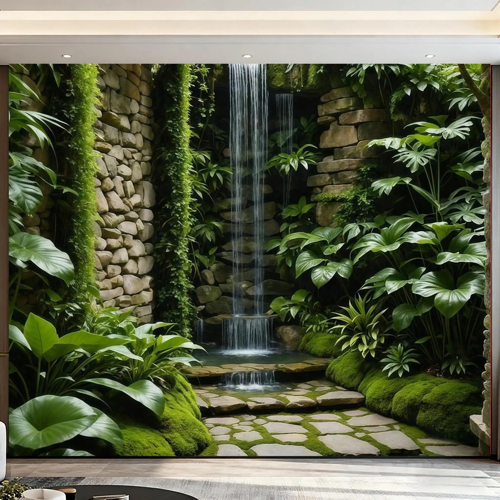 Indoor natural landscape decoration background cloth hanging cloth room bedroom living room wall mural tapestry