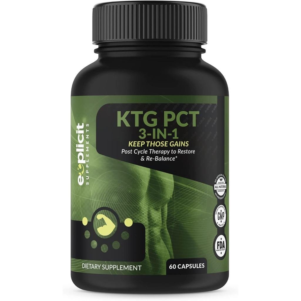 Keep these Gain PCT 3 in 1-Cycle Post-Cycle Treatment-60 แคปซูล