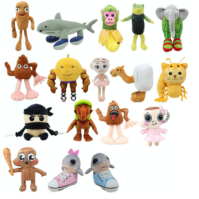 Tung Tung Tung sahur Plush Toy American Mountain Sea Classic Spoof ตุ๊กตาตุ๊กตา 7.13