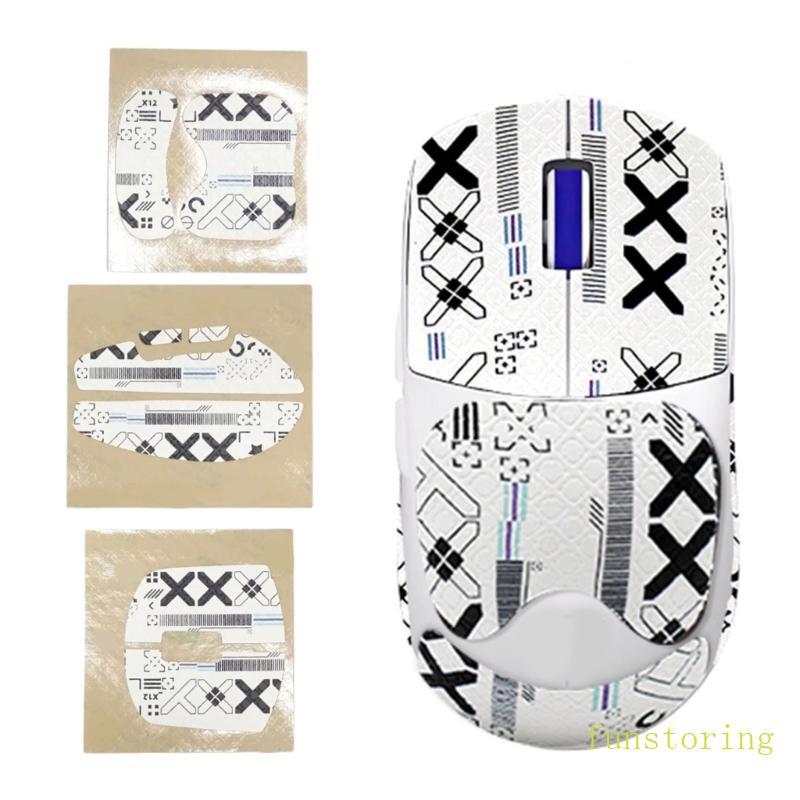 FUN Precactice Cut Mouse Grip Enhancer Pre Cut สําหรับ Ninjusto V2 เทปสติกเกอร์ด้านข้าง