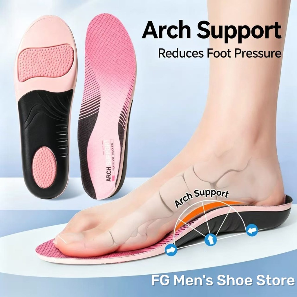 พร้อมสต็อก Arch Support Insole Heel U-Shaped Cup ป้องกัน Valgus Valgus Flat Foot Insole Heel Not Gri