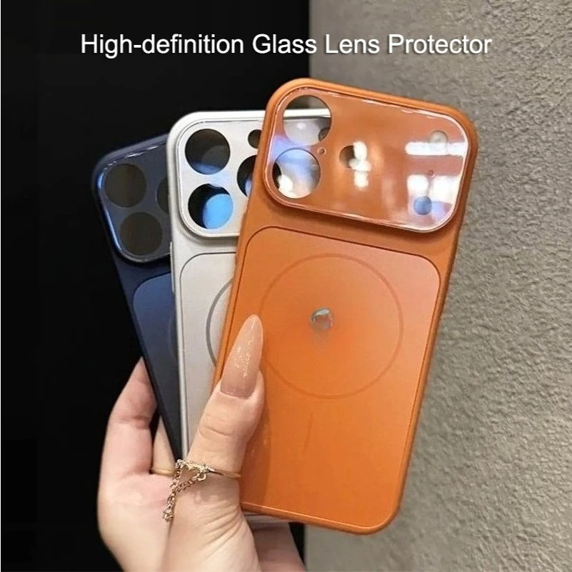 เคสแม่เหล็ก PC Frosted สำหรับ iPhone 17 16 15 14 13 12 11 Pro Max Plus thumbnail 9