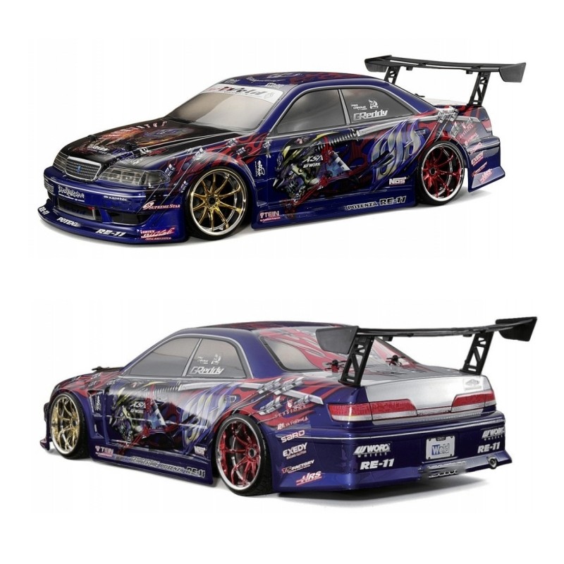 1/10 Clear Body Shell พร้อมสติกเกอร์สําหรับ Rc Drift รถ Tamiya Tt02 Mst Rmx