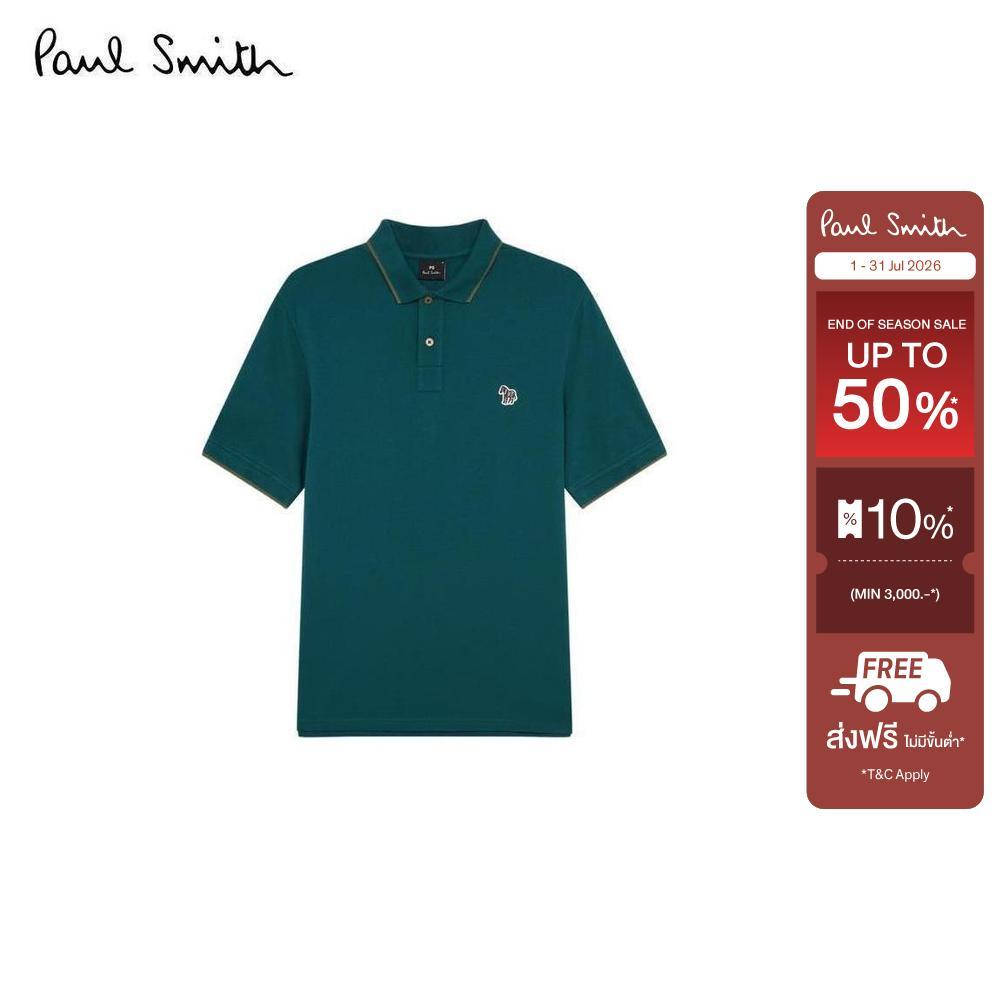 Paul Smith เสื้อโปโลเชิ้ตผู้ชาย รุ่น M2R-150LZ-V21580-37C สี Green