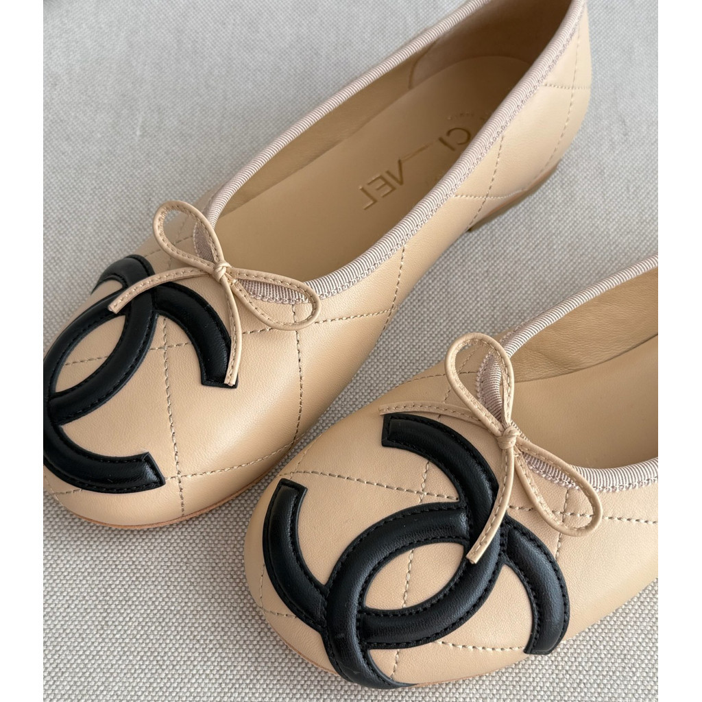 VIP Quality CCCC รองเท้าบัลเล่ต์ หนังแกะ size35-39