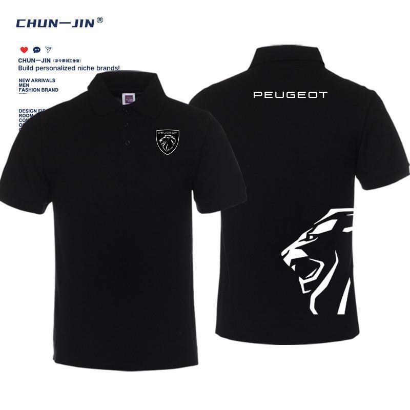 เสื้อโปโล Reviv เสื้อโปโล Peugeot กับเสื้อผ้าทํางาน Kolar ขายในร้านเสื้อผ้าเสื้อผ้า เปเกอร์จา S-3XL