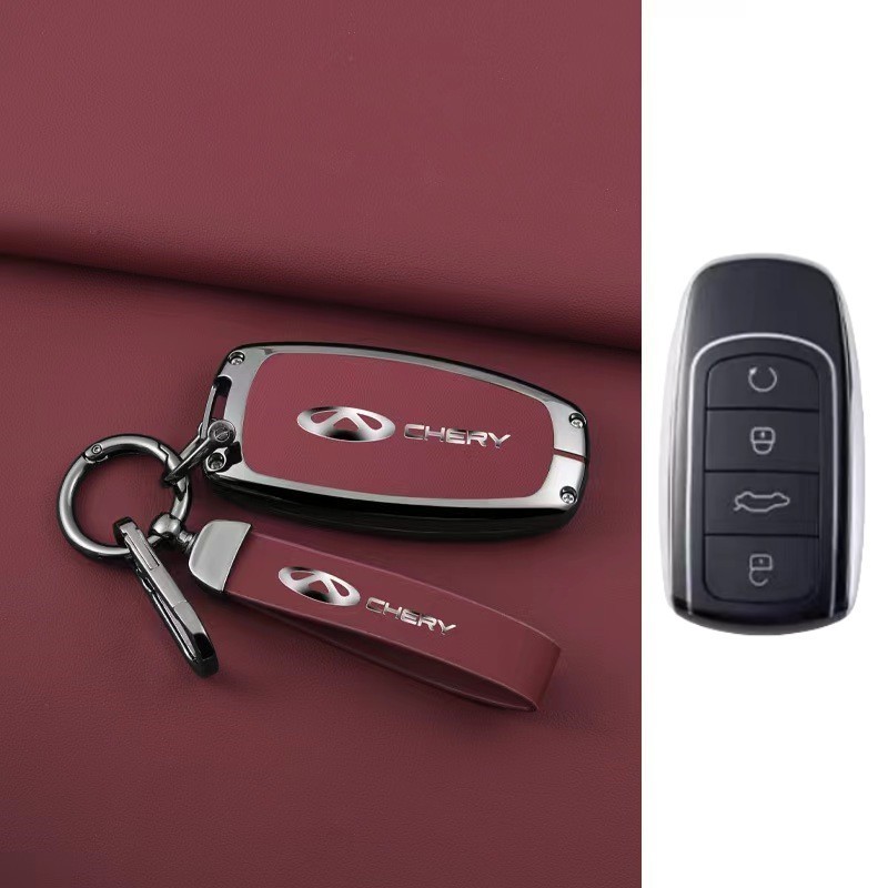 CHERY Tiggo 8 Pro Omoda 5 E5 Tiggo 7 Pro Key Fob Cover Casing Protector Accessories (คลังสินค้าพร้อม