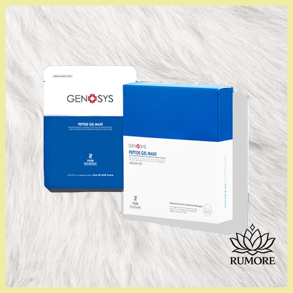 [genosys] Peptide Gel Mask 39g ชุด 5 ชิ้น / Korean Peptide Gel Mask / Anti-Aging Benefits by Beauty_