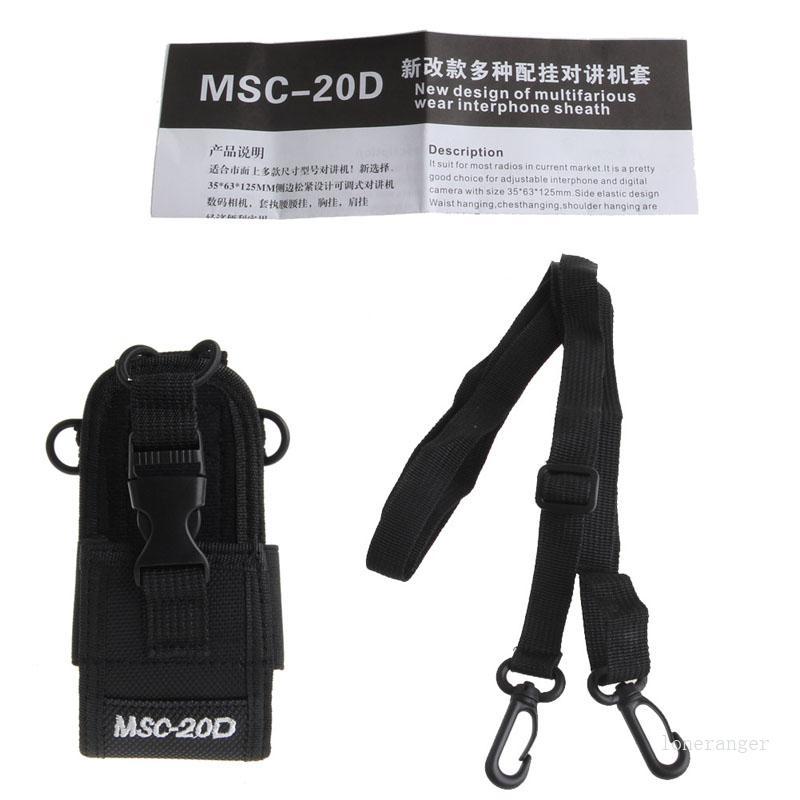 Loner MSC-20D วิทยุสําหรับกรณีสําหรับ UV3R + PLUS Puxing PX-777 Plus PX888 KA