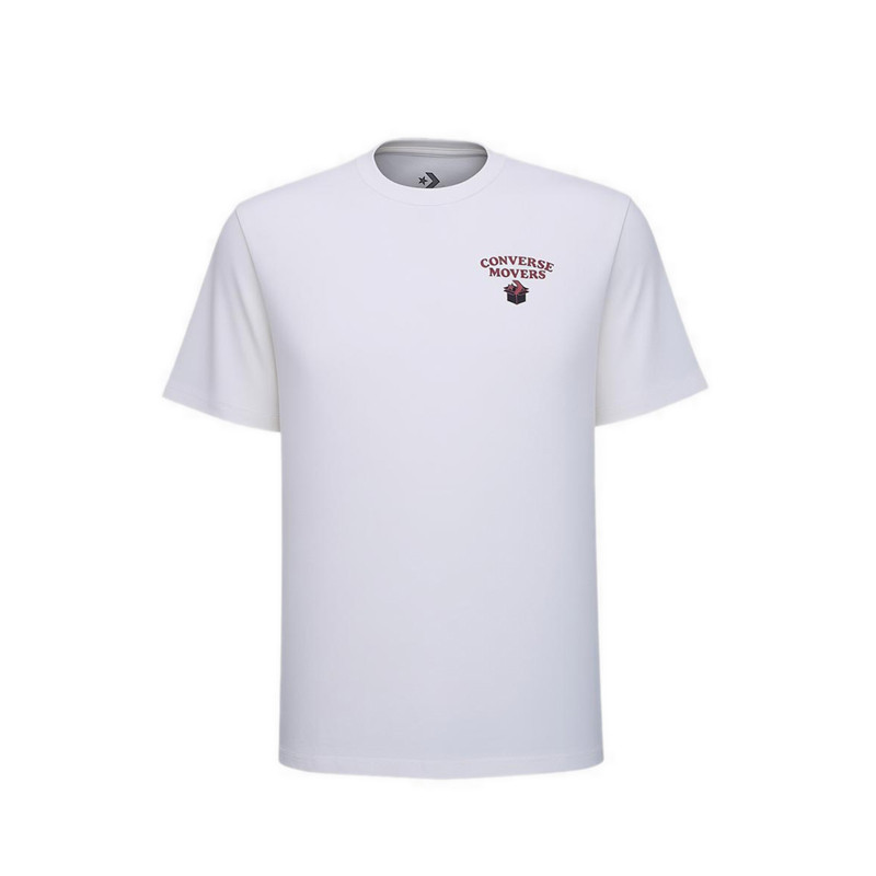 เสื้อยืดผู้ชาย Converse Movers - Converse Egret