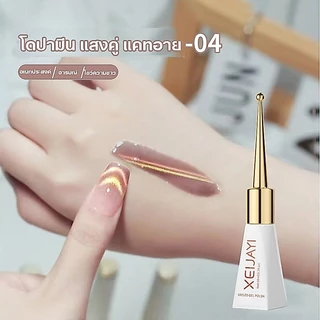 สีเจลทาเล็บแคทอาย UV LED เจลทาเล็บเจล ชนิดต้องอบ เงาวิ้งๆสวยมากขนาด สีเจลลูกแก้ว10ML . ต้องใช้แม่เหล็กดึงสีนะคะ พร้อมส่ง