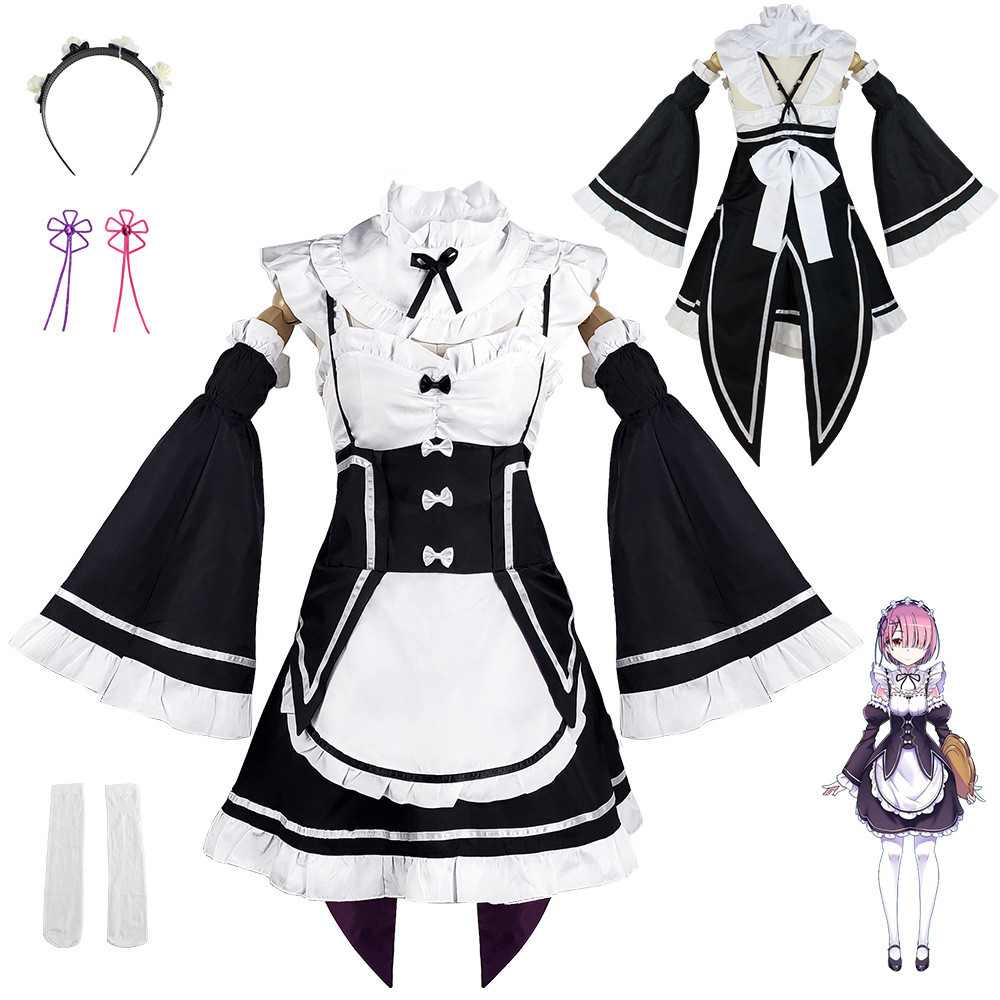 Rem Rem Ram cos Obey Zero Life ในอีกโลกหนึ่ง Rem Ram คอสเพลย์แม่บ้าน