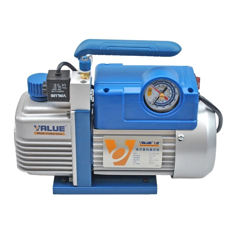 Liche 3.6m3/h 220V 180W V-i120SV ปั๊มลมห้องปฏิบัติการเครื่องปรับอากาศ Refigerate R410 ปั๊มสูญญากาศ 1