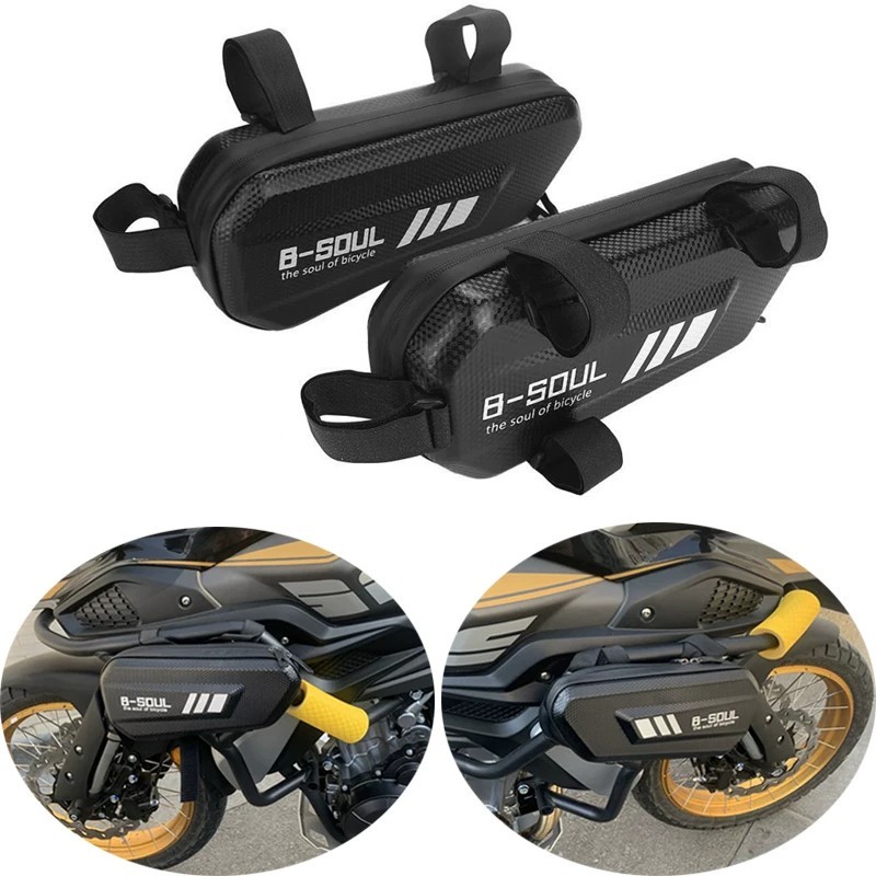 เหมาะสําหรับ Honda CB400X CB400F CBF190X CB300R ดัดแปลงบาร์ด้านข้างกระเป๋ากระเป๋าสามเหลี่ยม