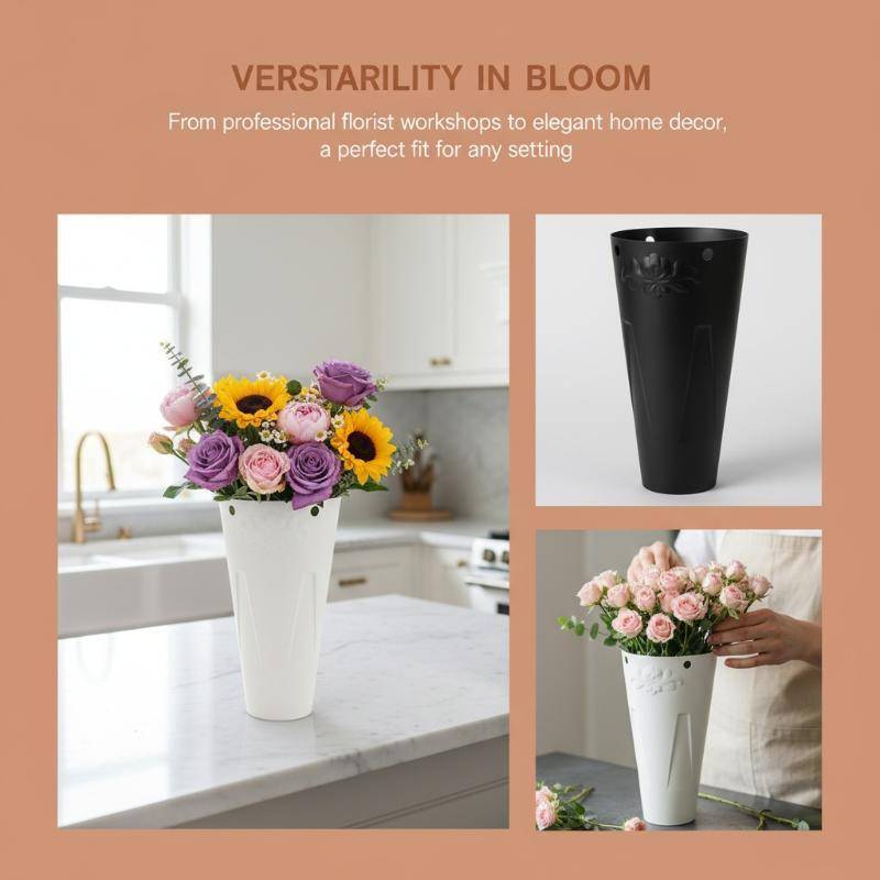 (WHMS) ดอกไม้สด Paaging Liner Bouquet Wrapper กันน้ําใส่หม้อช่วยให้ Blooms Fresh สําหรับของขวัญและเห