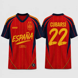 พร้อมส่ง เสื้อฟุตบอลแฟชั่นผู้หญิง ทีมชาติสเปน 2026 สีชมพู คอวี ทรงหลวม YAMAL 19 / FERRAN 7 ผ้าเมชแห้งไว XS-4XL
