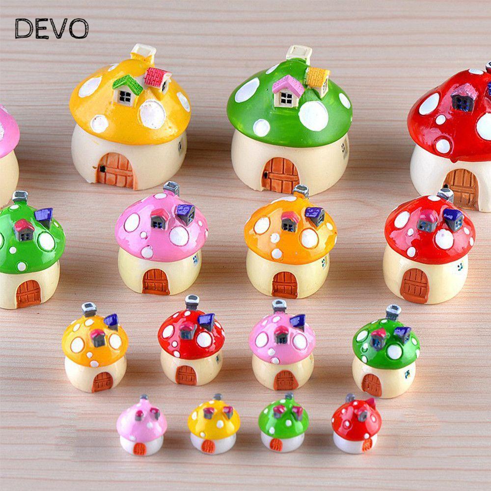 DEVO Garden Accessories น่ารัก Terrarium Fairy Craft ตกแต่ง