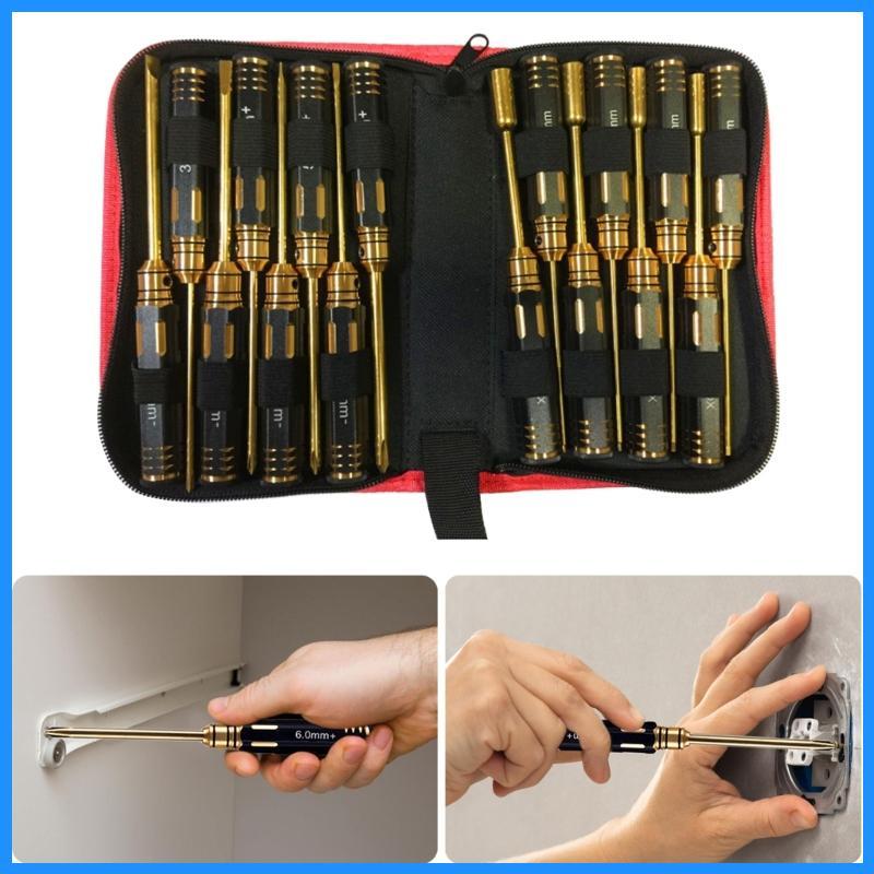 Luk 4 ชิ้น Hex สกรูไดร์เวอร์ชุดโลหะหกเหลี่ยมไขควงประแจเครื่องมือสําหรับรถยนต์