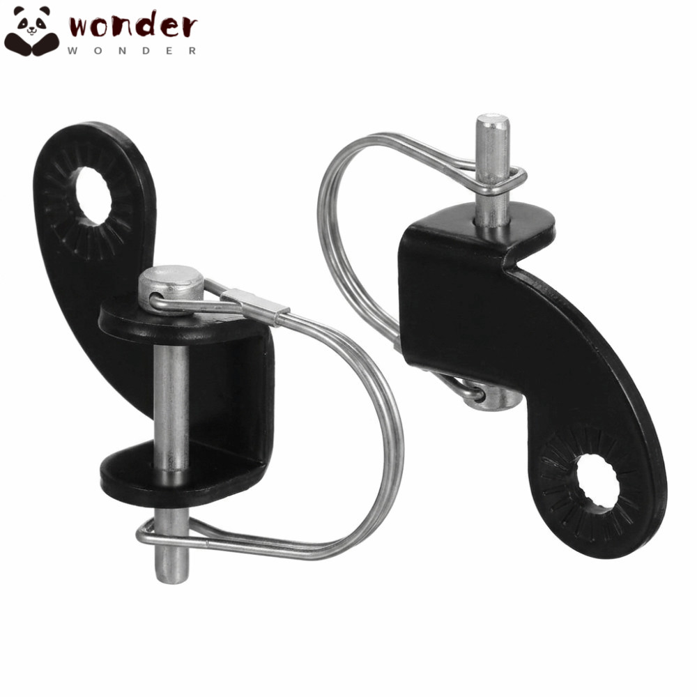 WONDER 2pcs จักรยาน Trailer Hitch, 12.2 มม.มุมเปลี่ยน Trailer Hitch Coupler, สะดวก Hitch Coupler Con
