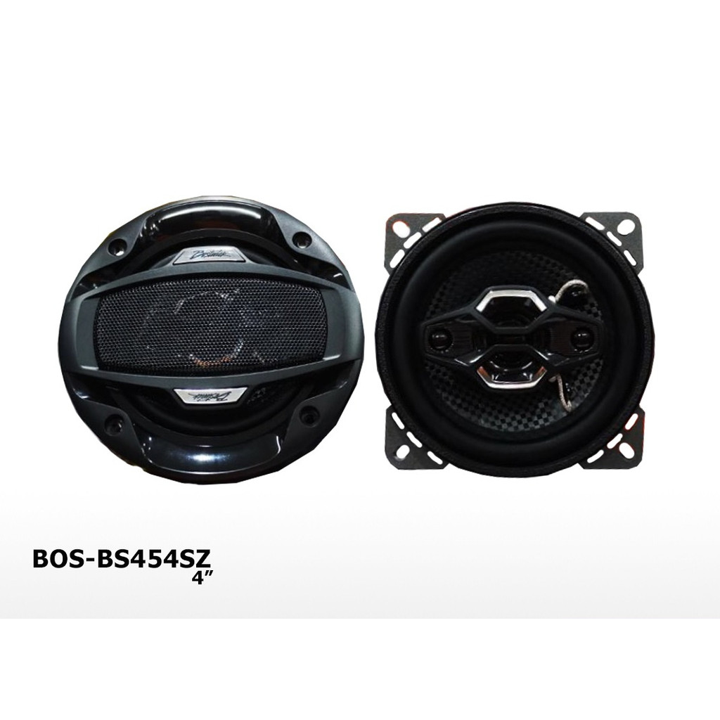 Bostwick Bos-Bs454Sz Coaxial Speakers, Size 4 Inches, 1 Pair