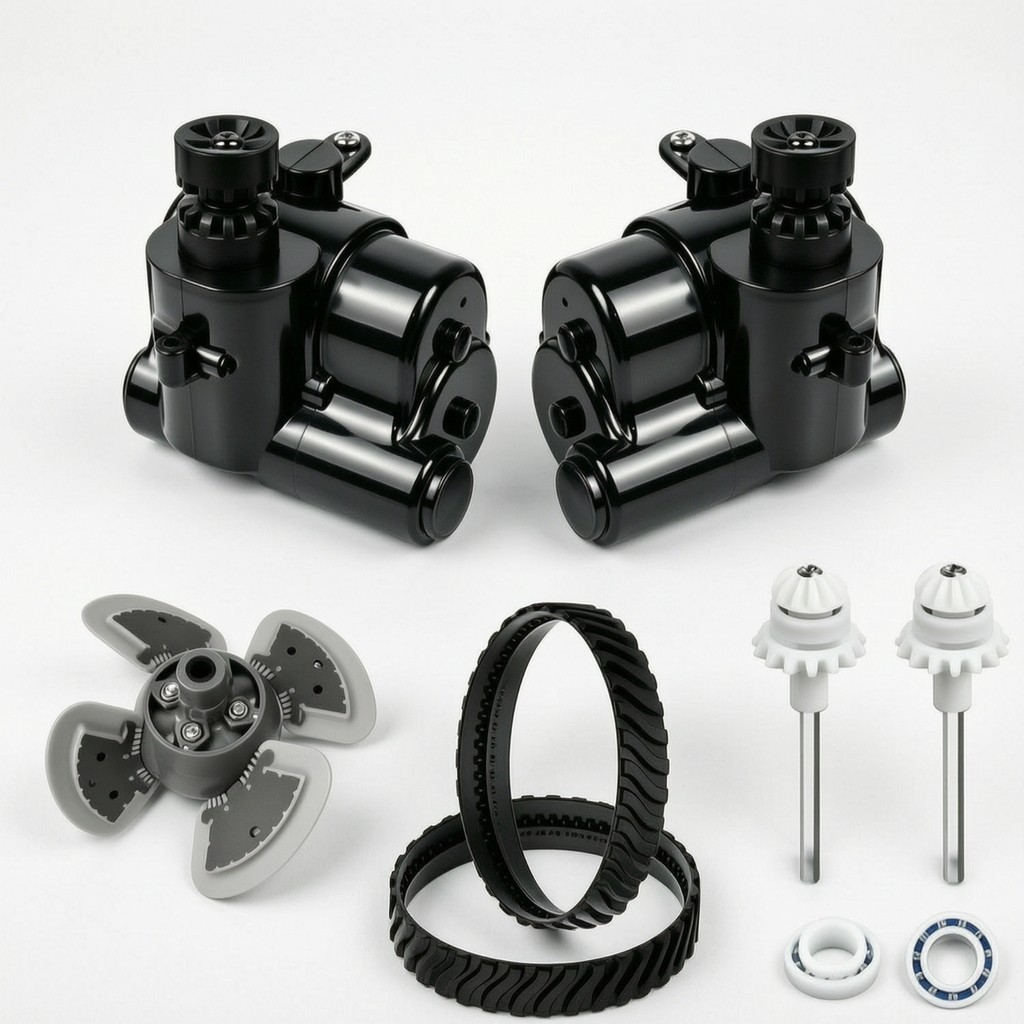 Pool Cleaner Rebuild Kit เปลี่ยน Pool Cleaner ชุดซ่อมอะไหล่ All-in-One Simple