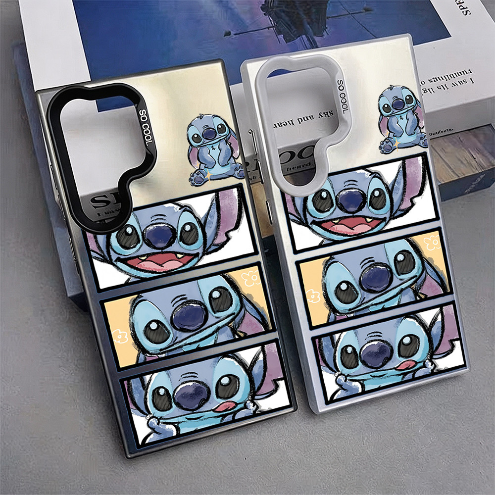 เคส Samsung Stitch IMD น่ารักสําหรับ Samsung A56 S25 Ultra A03s 15 XS Max