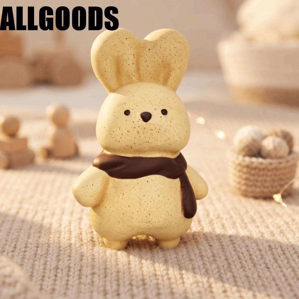 ALLGOODS ของเล่นสกุชชี่กระต่าย Rebound ช้า Rising กระต่ายบีบของเล่น, สัตว์ Series Bunny Super Soft คละสีกระต่ายช้า Rising ของเล่นวันหยุดของขวัญ