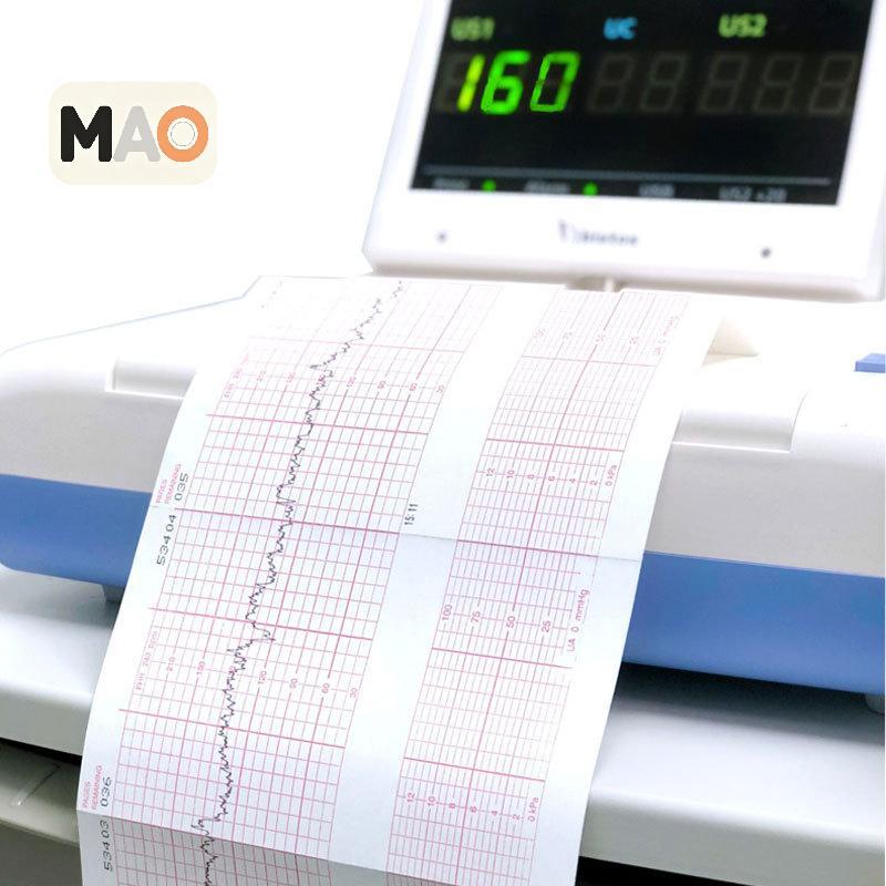 [MT] ECG EKG Machine 50mm*20m/80mm*20/110mm*20m 210mm*20m Electrocardiograph Thermal Printer Paper