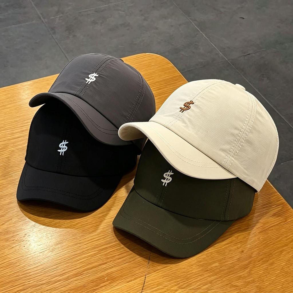 Miss_J พร้อมส่งจากกทม หมวกเบสบอลปีกสั้นสไตล์ญี่ปุ่นเรโทร ดีไซน์เฉพาะกลุ่ม เนื้อผ้านุ่ม แห้งเร็ว